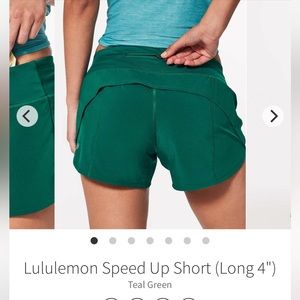 Lululemon speed up shorts